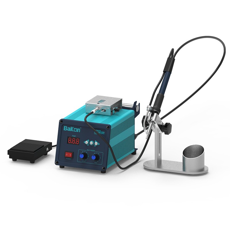 120W BK3500 Soldering iron station with automatic wire feeder - imagine 8